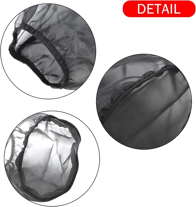 TOMALL Air Filter Wrap for Car Air Intake Filter Protective Cover Dustproof Waterproof Universal Accessories (Large)