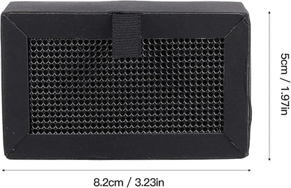 5Pcs Replacement Carbon Filters Activated Charcoal Block Parts Replaceable High Density Activated Carbon Filter for Lab P1P P1S X1 P1 Most Mini 3D Printer Purifiers