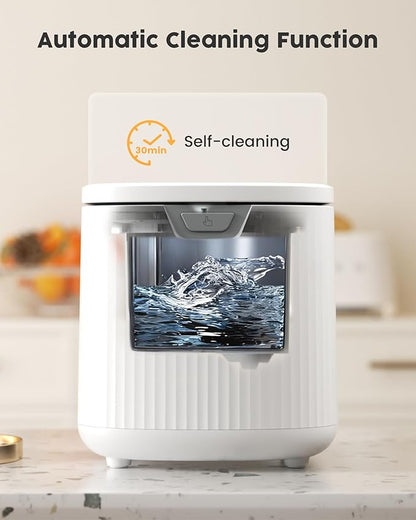 COWSAR 2.5L Electric Composter for Kitchen, Smart Compost Bin for Countertop with 2 Carbon Filters/Auto-Cleaning/LED Display, Indoor Compost Bin with Low Noise, Odor-Free Compost Machine