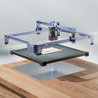 Creality Falcon 10W Laser Engraver, with Honeycomb Laser Bed 500x500mm, 10000mm/min, 72000mW High-Precision Laser Cutter for Wood, Acrylic, Pre-Installation and Out-of-The-Box
