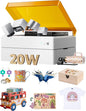 xTool M1 Ultra Laser Engraving Machine, Desktop 4-in-1 Craft Machine with 20W Laser Engraver, Inkjet Printing, Blade Cutting, Pen Drawing, Support Rotary Engraving on Tumblers - Premium Bundle