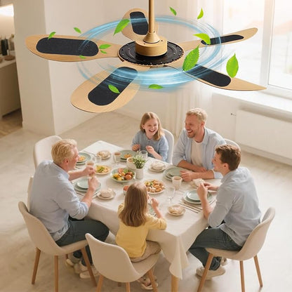15 Pack Ceiling Fan Filters,Unscented Activated Coconut Shell Carbon Ceiling Fan Air Filters, Easy-Stick Universal Fit Filters,Bringing Fresher and Cleaner Air