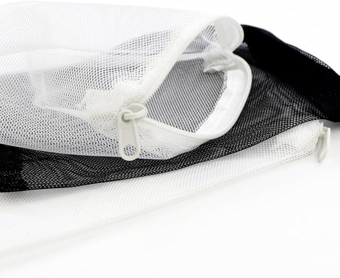 DEPEPE 10pcs 7.8 x 5.9 Inch Aquarium Filter Media Bags with Zipper for Activated Carbon, Biospheres, Ceramic Rings
