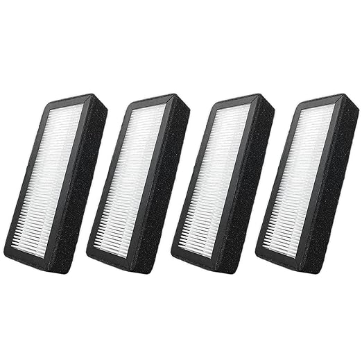 4 Pack AD5M/AD5X Air Filter with HEPA 13 Activated Carbon for Flashforge Adventurer 5M/5M Pro/AD5X 3D Printers, Replacement Filter for VOCs, PM2.5, Ultrafine Particles & Odors