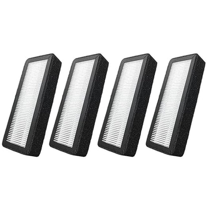 4 Pack AD5M/AD5X Air Filter with HEPA 13 Activated Carbon for Flashforge Adventurer 5M/5M Pro/AD5X 3D Printers, Replacement Filter for VOCs, PM2.5, Ultrafine Particles & Odors