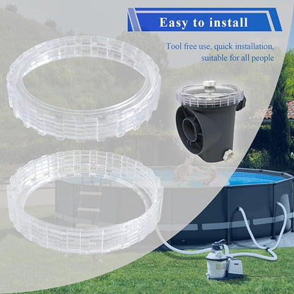 11479 Leaf Trap Nut Compatible with Intex ECO20110-2 SF70110-2 SF60110-2 Swimming Pool Sand Filter Pump & Combo, Fit for 26335EH, 26365EH, 26371CA, 26371EH, 26375EH, 28647EG, 28651EG, 28675EG, 28679EG