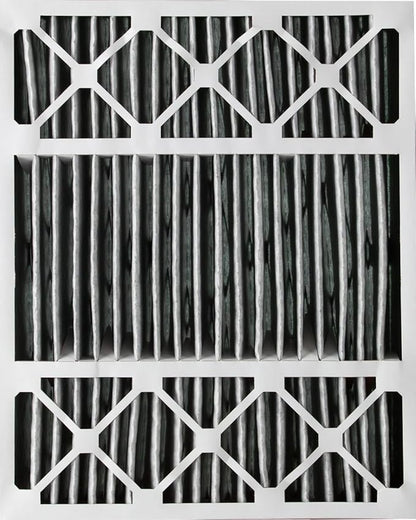 Nordic Pure 20x25x5 (Actual Size: 19 7/8 x 24 7/8 x 4 3/8) Honeywell Replacement Air Filters MERV 10 Plus Carbon 2 Pack