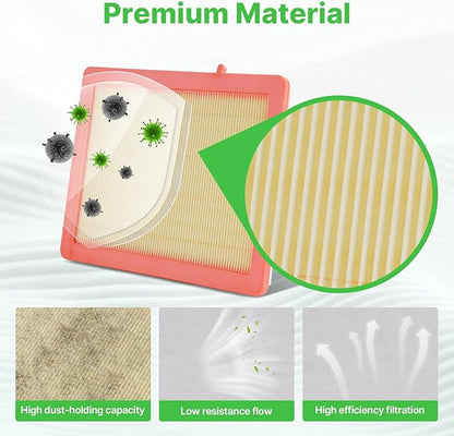 2PCS Engine Air Filter Fit for Chevrolet Equinox (1.5L, 2.0L) 18-26, GMC Terrain (1.5L, 2.0L) 18-26 Air Filter Replacement Engine Filter Accessories # CA12260 A3226C A3240C