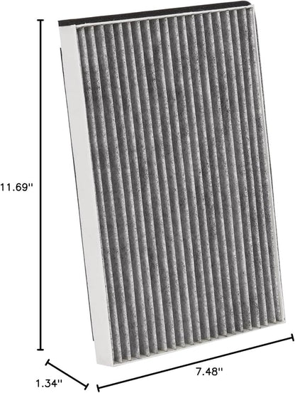 KAX Cabin Air Filter with Activated Carbon, CF8392A Replacement for Chevrolet Impala, Impala Limited, Allure, LaCrosse, Regal, Monte Carlo, Buick Century, Intrigue, Passenger Compartment Air Filter