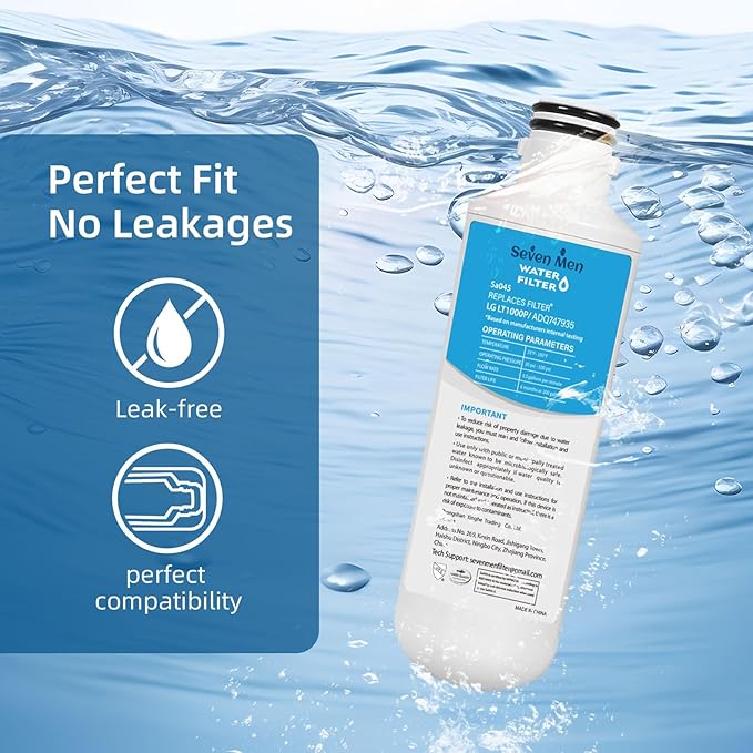 Adq747935 Water Filter Replacement for L&G Lt1000p/Pc, LfxS26973s, LmxS28626s, LmwS27626s, LfxS28596s, Adq74793501, 1Pack