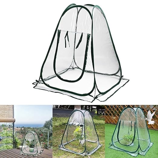 Portable Greenhouse Optimal Plant Growth - Protects Against Weather & Pests
