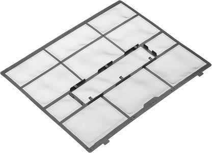 PATIKIL Air Conditioner Filter Replacement 353mm x 290mm, Plastic Air Filtering Screen with Filter Foam for HVAC, Black