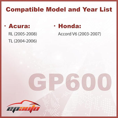 EPAuto GP600 (CA9600) Engine Air Filter, Replacement for Honda Accord V6 (2003–2007), Acura TL (2004–2006), RL (2005–2008) – Rigid Panel Filter for 3.0L/3.2L/3.5L V6 Engines