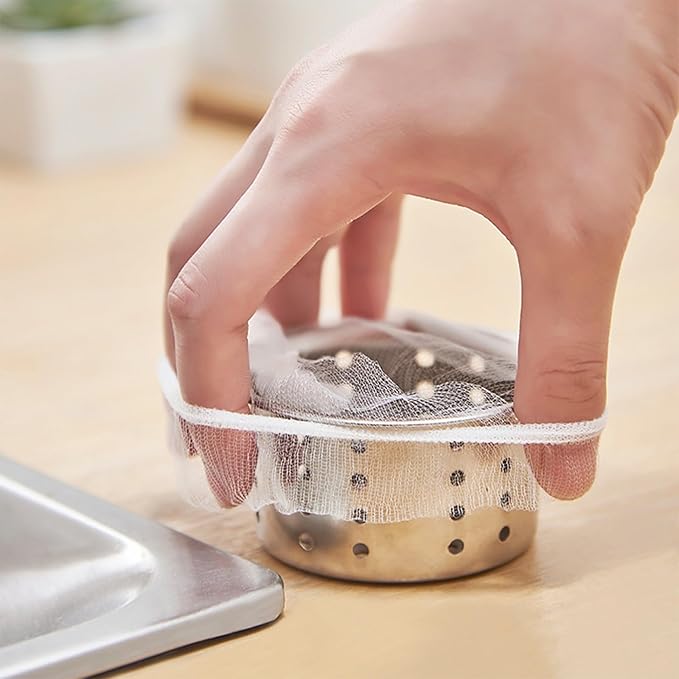 Disposable Sink Strainer Mesh Bags - Kitchen Accessories Sink Drain for Collecting Kitchen Food Waste Leftover Garbage (600)