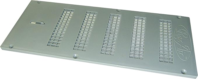 RazAir™ Foundation Vent with Damper and Screen - 16"x 6.5" Weatherproof and Paintable ABS – Easy to Install Moisture Mold Reducing for Crawl Space, Outdoor, Garage, and Home Improvement