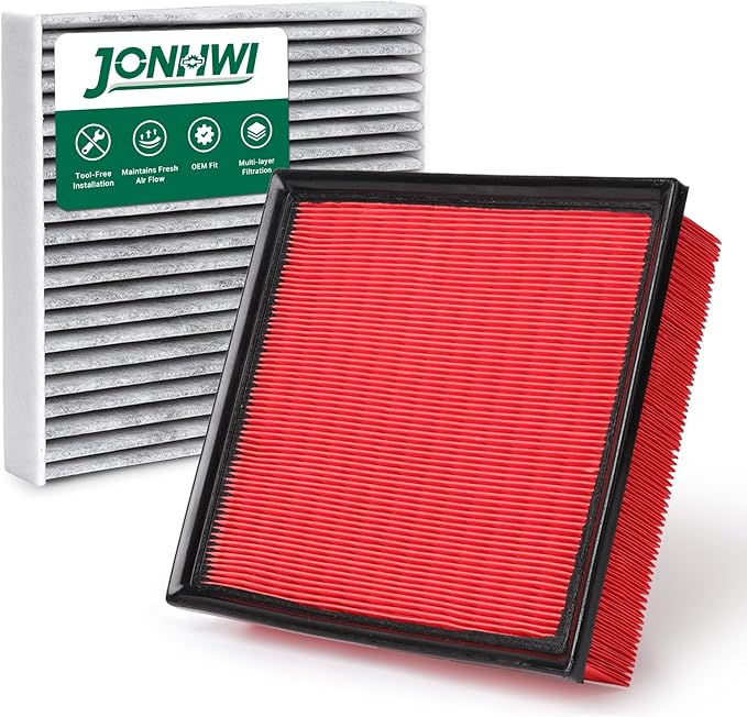 Cabin Engine Air Filter Kit CF10285, CA10741 Fit for CT200h (2011-2017), NX300h (2015-2021), Prius (2010-2015), Prius Plug-In (2012-2015), Prius V (2012-2018), RAV4 (2016-2018)