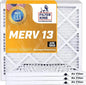 Filter King 16.5x21.5x1 Air Filter | 6-PACK | MERV 13 HVAC Pleated A/C Furnace Filters | MADE IN USA | Actual Size:: 16.5 x 21.5 x .75"