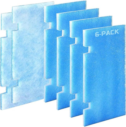 6 Pack RV Air Conditioner Filters 14" X 7.5" MERV 8 Rated RV AC Replacement Filters Compatible with Dometic Duo Therm 3313107.103/3105012.003