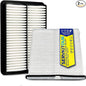 Engine cabin Air Filter Set for CX-5 CX5 (2013-2024) 2.0L/2.5L Gas (NOT TURBO) Naturally Aspirated, for Mazda 3 (2014-18), for Mazda 6 (2014-21) 2.5L Not Turbo, KD4561J6X, PE07133A0A