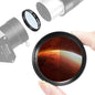 Astromania Telescope Filter 2 Inch - #82A Blue, Planetary Filter for Astronomy Telescope & Eyepiece, Telescope Color Filter for Enhancing Contrast in Lunar Planetary Observation