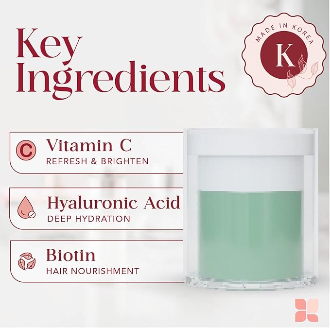 Vitamin C Shower Filter Replacement Cartridge + Shower Steamers Aromatherapy - K Beauty Skin & Hair Enhancement, Universal Water Filter Replacement for AquaBliss - Eucalyptus Scent