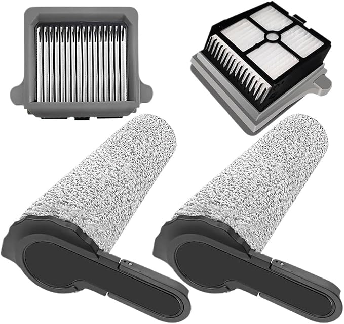 Compatible for Tineco ，Floor One S7， Steam Main Brush Hepa Filter ，Compatible for Tineco ，Floor One S7 ，Steam Wet Dry Vacuum Cleaner Floor Scrubber Parts,Vacuum Cleaner Accessories(A Set)