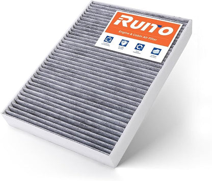 RUITO Cabin Air Filter, Fits 2019-23 S60, 2017-23 S90, 2019-23 V60, 2020-23 V60 Cross Country, 2018-21 V90, 2017-23 V90 Cross Country, 2019-23 XC60, 2016-23 XC90, Replacement for CF12155