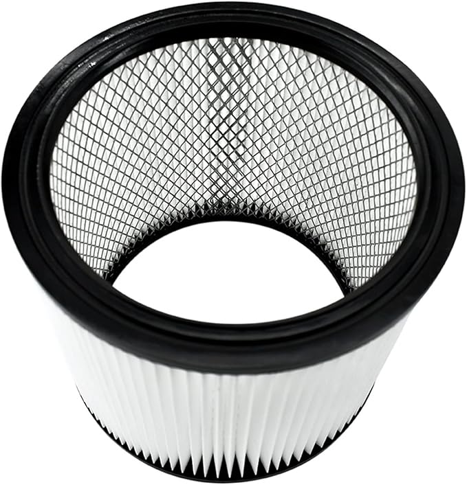Keenso Iron Fabric Cotton Vacuum Cleaner Filter Replacement for 90350, 90304, 90333, Ideal for Concrete Powder and Plasterboard