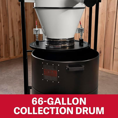 JET Cyclone Dust Collector, 2-Micron Filter, 3 HP, 230V 1Ph (Model JCDC-3)