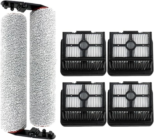 For Dreame H40 Ultra/Pro Steam Spare Parts Wet Dry Floor Scrubber Vacuum Cleaner Roller Brush Hepa Filter Accessories splendid(Lavender)