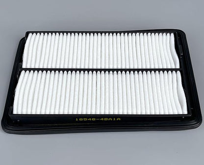 Engine Cabin Air Filter Set for Rogue 2.5L Gas (2014-2020)/ 2.0L Hybrid (2017-2019), Rogue Sport (2017-2022), Qashqai (2017-2023), Replace 16546-4BA1A, 27277-4BA0A
