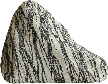 Outdoor Fake Rock Cover Realistic Lightweight Fiberglass Artificial Landscape Boulder Enclosure Protection Dome for Well Pump Septic Tank Electrical Boxes R (F)