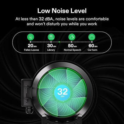 VIVOSUN Smart Air Filtration G6 Kit 6", AeroZesh G6 Inline Duct Fan with E12 Speed Controller, Carbon Filter & 8' Ducting, Cooling & Ventilation System for Grow Tents, Indoor Gardening, Hydroponics