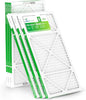 16x25x1 Air Filter 6 Pack, Durable MERV 8 Pleated Home HVAC AC Furnace Filters, Lightweight Compact Air Conditioner Filter Replacement