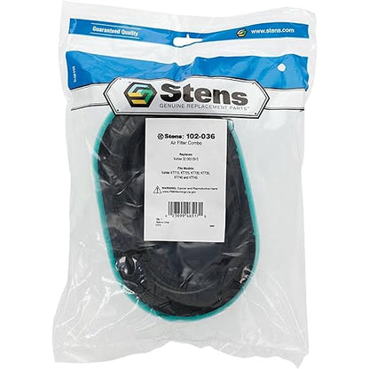 Stens Air Filter Combo 102-036 Compatible with Kohler KT715, KT725, KT730, KT735, KT740 and KT745 32 083 09, 32 083 09-S, 32 883 09, 32 883 09-S1