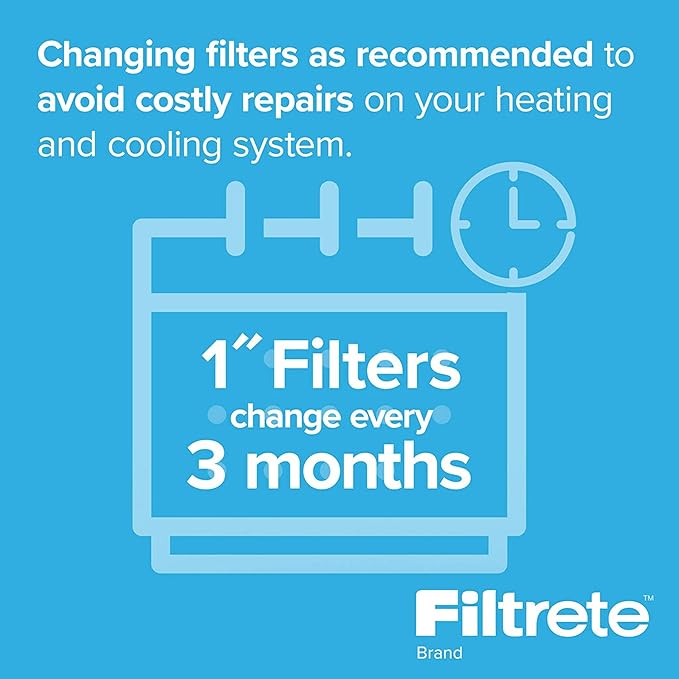 Filtrete 12x24x1 AC Furnace Air Filter, MERV 13, MPR 2200, Elite Allergen, Bacteria & Virus Filter, 3-Month Pleated 1-Inch Electrostatic Air Cleaning Filter, 2-Pack (Actual Size 11.69x23.69x0.78 in)