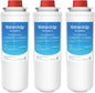 [With Chip] Waterdrop W283-R Replacement for Elkay® 51300C, Compatible with Elkay® ezH20® and Halsey Taylor® Bottle Filling Stations, NSF/ANSI 42, Reduces Chlorine, Bad Taste & Odor, 3 Pack