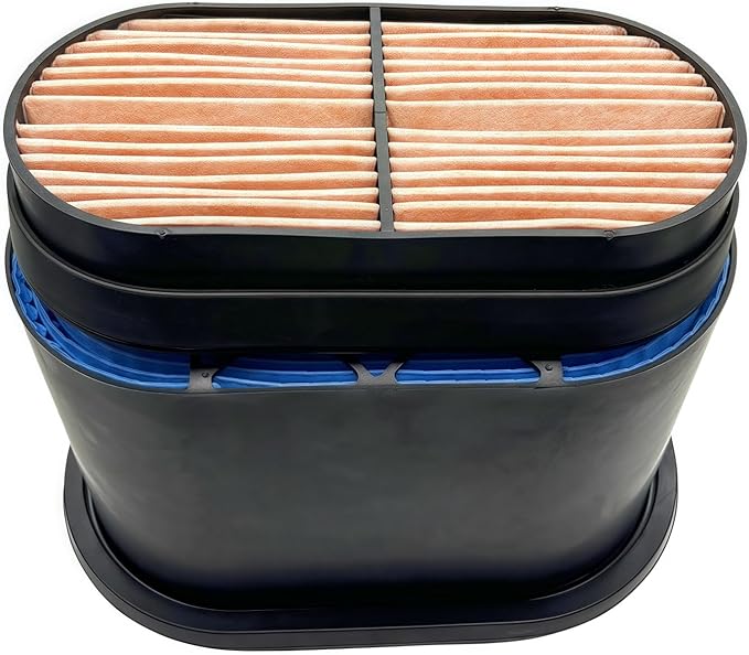 Primary & Secondary Air Filter Set 32/925682/3 87037984/5 Compatible with John Deere, JCB, New Holland and Case-IH Agricultural Equipment P608533/0975 87356351/7353 RE253518/9 6501484/3092M1