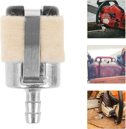 Alasum 10Pcs Chainsaw Fuel Filter Replacement Parts for 52/58Cc Gasoline Chainsaws Trimmer Fuel Filters Compatible with Outdoor Power Equipment Sturdy Grass Trimming