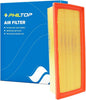 PHILTOP Engine Air Filter, CA10522 Compatible with Audi Q5 2011-2017, A4 Quattro 2009-2016, A5 Quattro 2010-2011 2013-2017, A4 2009-2016, allroad 2013-2016, A5 2010-2014