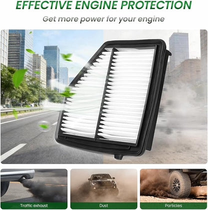 Engine Cabin Air Filter kit for HONDA HR-V 2016, HONDA HR-V 2018-2022, Replace for CF11182 CA12052