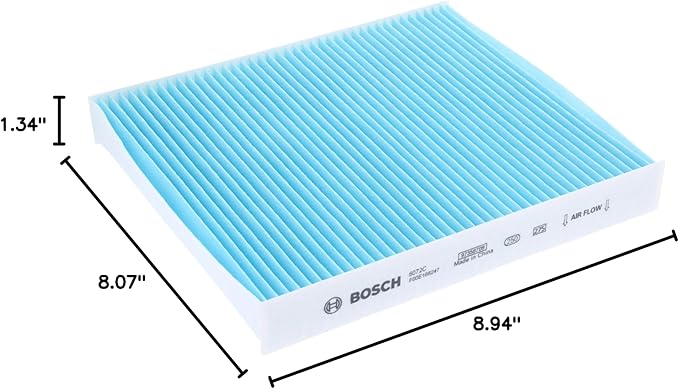 BOSCH 6072C HEPA Cabin Air Filter - Compatible with Select Honda CR-V, Insight