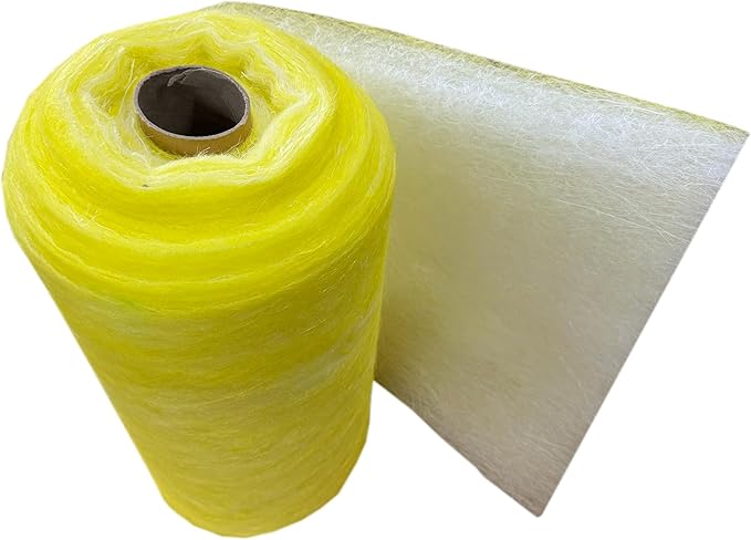 wioboy Paint Booth Exhaust Filter Roll (40.5" x 200ft), 22 Gram Heavy Duty Fiberglass Paint Arrestor for Spray Booth