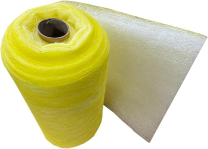 wioboy Paint Booth Exhaust Filter Roll (40.5" x 200ft), 22 Gram Heavy Duty Fiberglass Paint Arrestor for Spray Booth