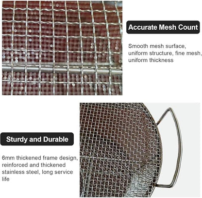 Stainless Steel Pump Filter Cover Water Pump Protective Cover Sump Pump Anti-Clogging Outdoor 1mm Mesh Pump Cover Barrier Durable And Strong For Septic Tanks Farm Irr(Size:35x60cm/13.7"x23.6",Color:B)
