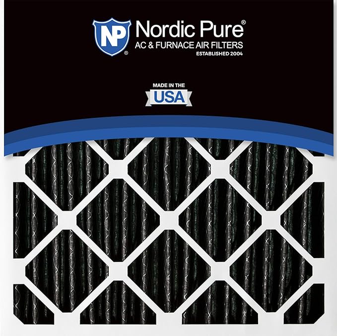 Nordic Pure 20x20x5 (Actual Size: 19 5/8 x 19 7/8 x 4 3/8) Honeywell/Lennox Replacement Odor Reduction Merv 8 Filter 1 PK