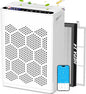 DAYETTE Air Purifiers for Home Large Room Up to 2400 Ft² with Fragrance, Smart WiFi Alexa Control,Auto Mode, HEPA Air Purifier with Washable Prefilter for Bedroom, Dorm Room, Pets, Office