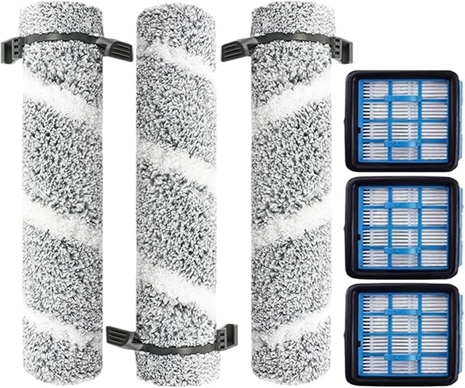 Replacement Parts ，Compatible For Bissell， 3930F 3933 V2 3999Z Floor Scrubber Roller Brush Filter Washing Vacuum Cleaner Parts(J)