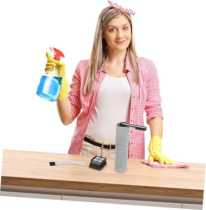 1set Replacement and Filter for Floor Scrubbers Includes Slim Rollers Filters and Brush for Removal and Odor Elimination