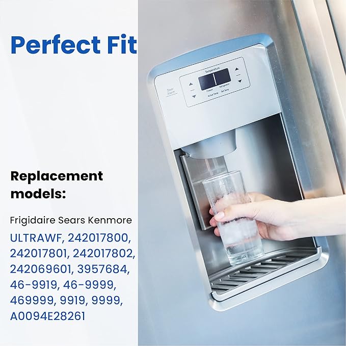 HP005 Replacement for ULTRAWF & PAULTRA Pure Air Ultra, Compatible with Pure Source Ultra, Kenmore 9999, 469999, 46-9999, 3 PCS